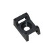 Small Black Cable Tie Saddle Base